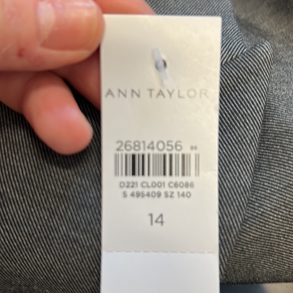 Ann Taylor Bi-Stretch Dark Grey Suit NWT - Picture 7 of 8